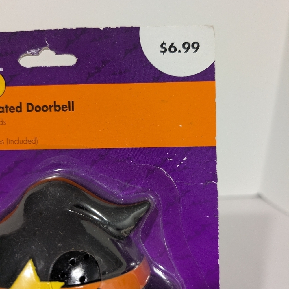 Halloween Smart Living Battery Operated Doorbell - Witch - Picture 3 of 10